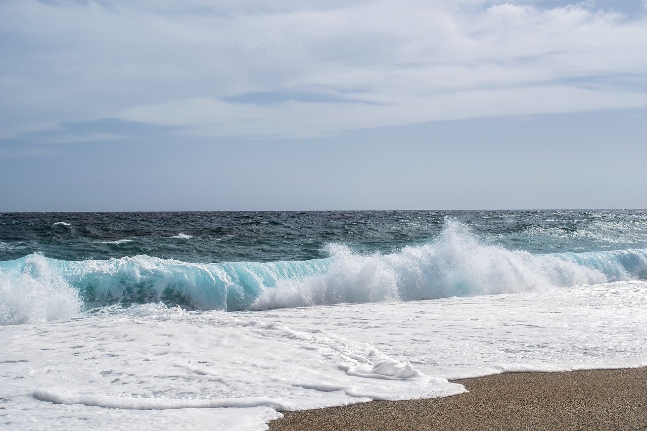 Sea Waves Clouds 8437245